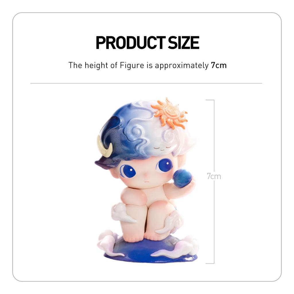 POP MART DIMOO Earth Day Series [1 Piece] Pop Mart Gachapon Blind Box Figure Plastic Model Premium Toy PVC Soft Vinyl Original Character Birthday Gift