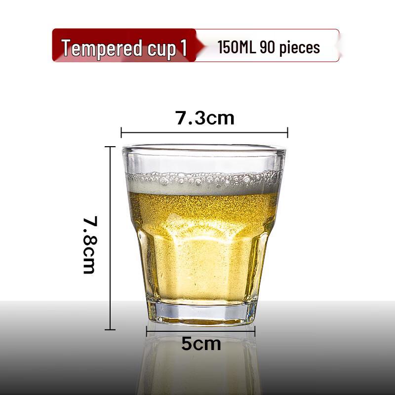 Shangqi Tempered Octagonal Beer Glass