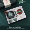 Rising Sun Ceramic Tea Set Gift Collection