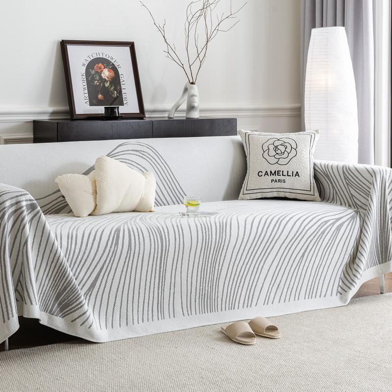 Cool Ice Silk Sofa Cover Towel Summer Summer Non-Slip Sofa Cover Sofa Seat Cushion for Summer