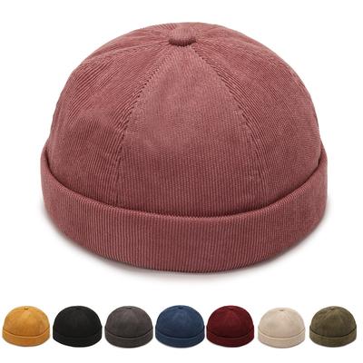 Fashion Casual Landlord Hat Street Hats Without Brim Retro Hip Hop Cap Men And Women Universal Cap