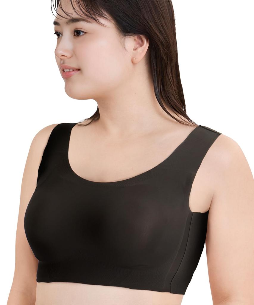 Gocochi Wireless Bra Supports a voluminous bust and creates an uplifted Available in sizes Bra Top CGG533 Half-Top [Wacoal] bustline. 3L-5L. Women's