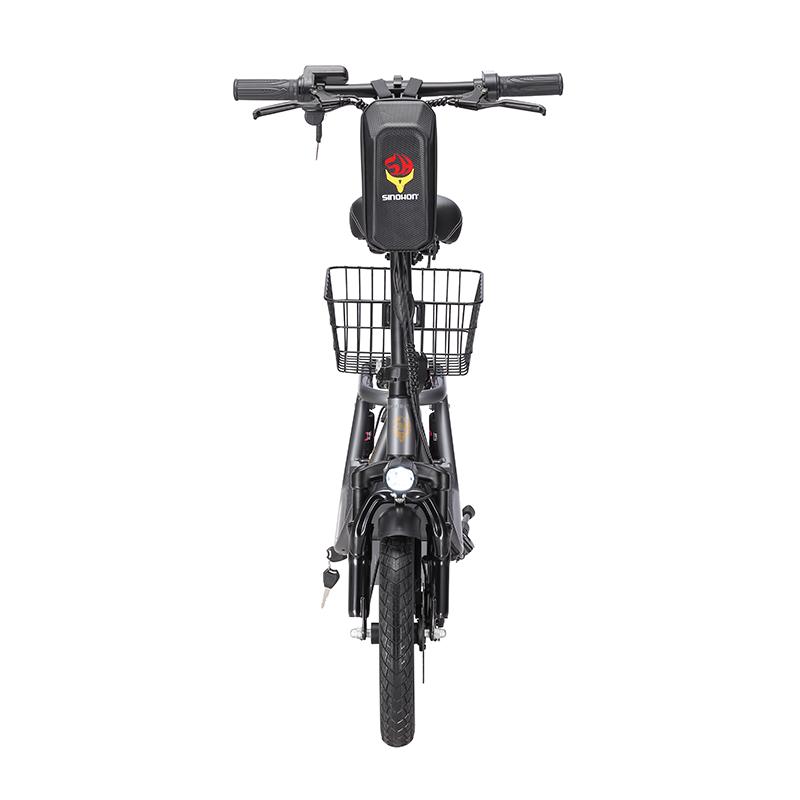 Adults Electric Scooter with Seat, Peak 500W Motor with 36V 15.6AH Battery,14" Tires,32KM/H,50-60KM Range and Dual Disc Brakes,110KG Max Load