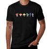 Lgbt Pride Mushrooms Tshirt High Elasticity Sports Tee Shirt