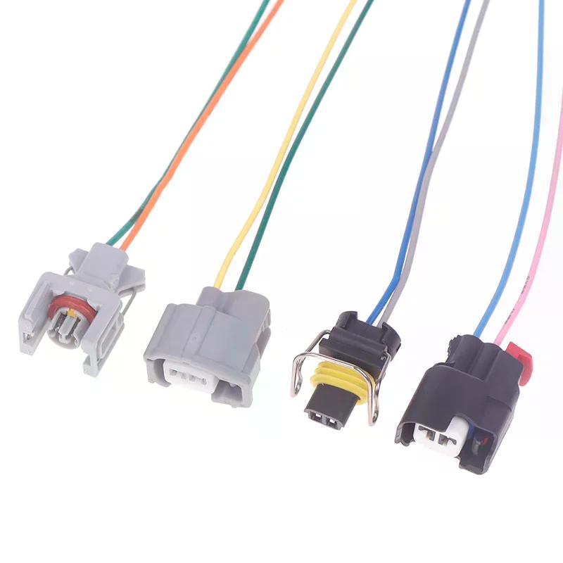 Injector Plug For Denso Delphi Cable Kit Common Rail Injector Tester Drive Plug Harness Waterproof Injector