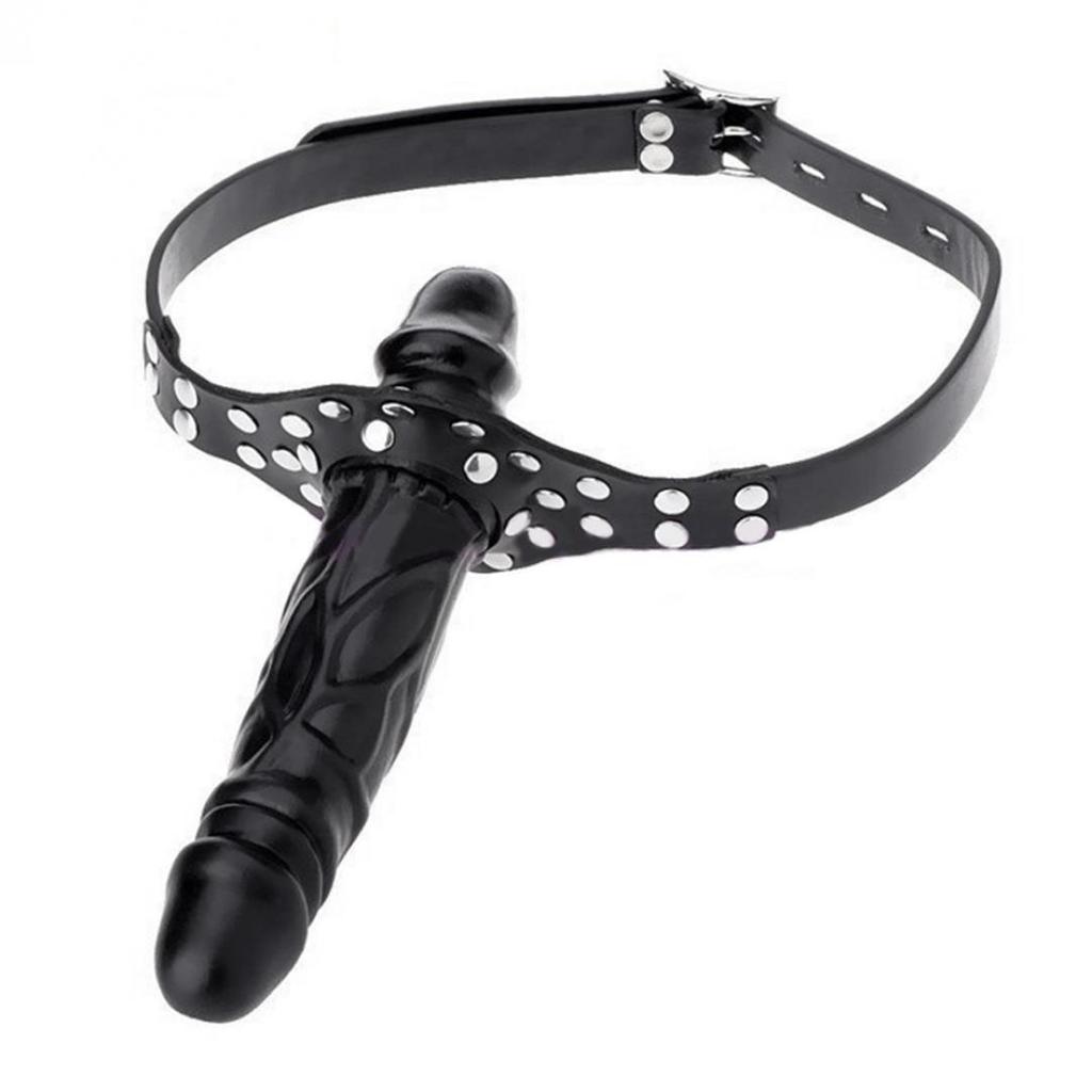 Simulation Penis Dual Ended Gag Anal Plug Masturbate Women Sex Toy Health & Beauty