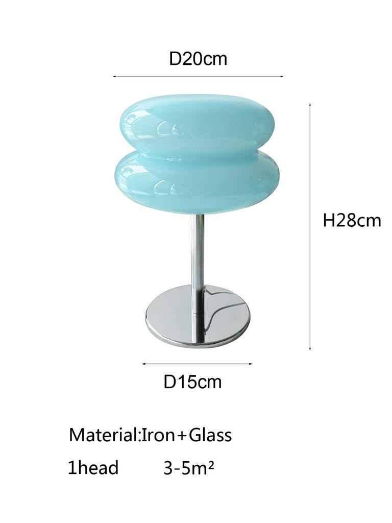 Modern LED with USB Plug Candy Colors Pink/Blue/Red/Orange/Yellow/White Decorative Table Lamps, Bedside Lamps, Table Lamp.