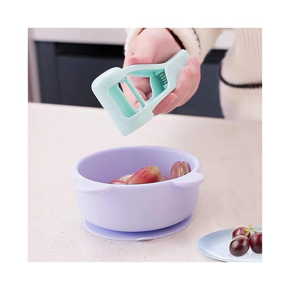 Cherry Grape Slicer Cutter Tool Auxiliary Kitchen Fruits Slicing Kitchen Utensil