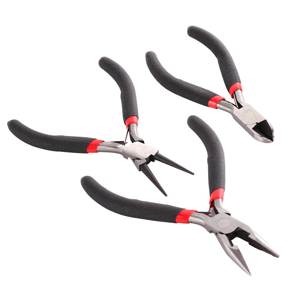 DIY Jewelry Tools 4.5-inch NeedlE Nose Pliers Mini Scissors Pliers for Handmade Tool Kit