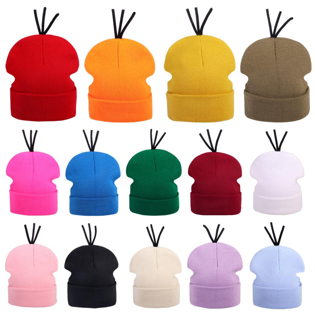 Minions Knitted Hat With Warmth For Halloween Cosplay And Casual Winter Wear
