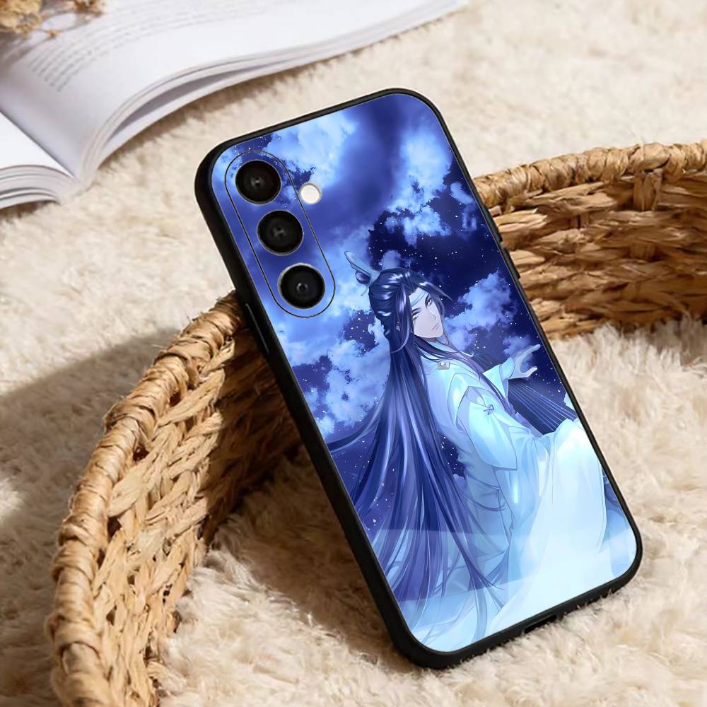 Anime M-Mo Dao Zu Shi Wangxian Phone Case For Samsung Galaxy A20,21s,22,31,32,52,53,72,73,80,91 Soft Black Shell