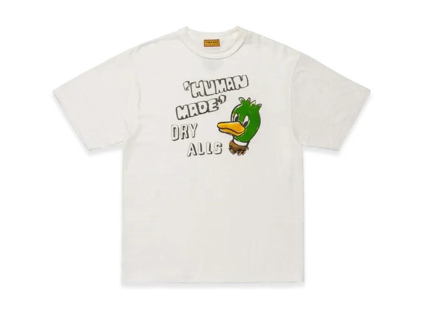 HUMAN MADE Graphic T-Shirt White S