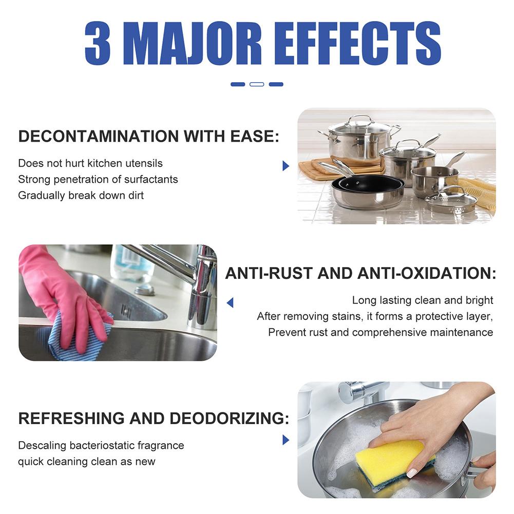30ml/100ml Oil Stain Bubble Cleaner Multi-Purpose Foam Cleaner Oil Stain Remover for Kitchen Hood and Ware for House Cleaning