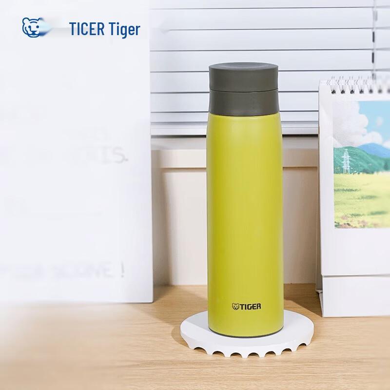 Tiger Portable Vacuum Insulated Stainless Steel Tea Mug mcy-k050 свежий зеленый gft 500 мл