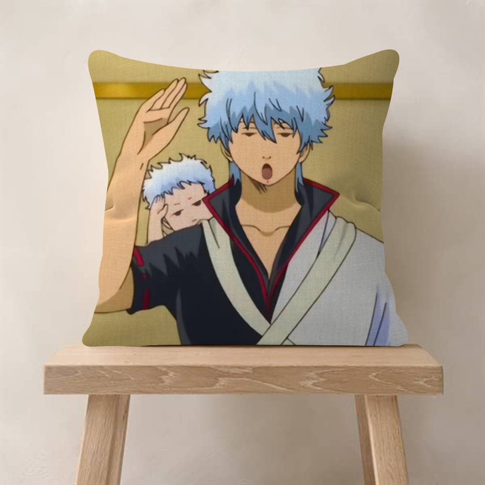 Anime G-GINTAMA Pillowcase Toon Gift Cushion Cover Bedroom Home Sofa Chair Seat Decor Pillow Case