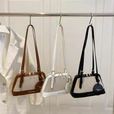 Elegant Classic Crossbody Bag Women Luxury Vintage Designer Minimalist Shoulder Bag Stylish Commuter Large Capacity Underarm Bag AVE