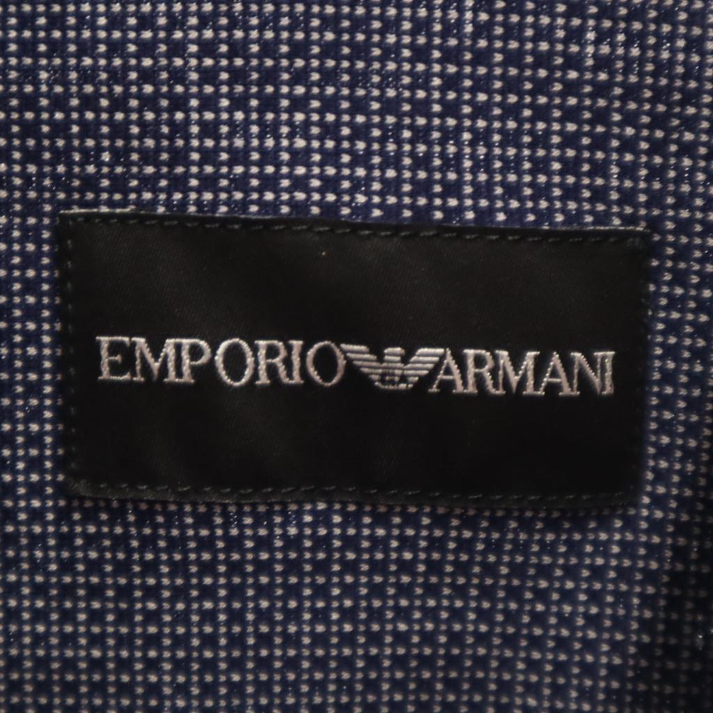 Emporio Armani Overall Handle Long Sleeve Hidden Button Down Shirt 42 Men's Used