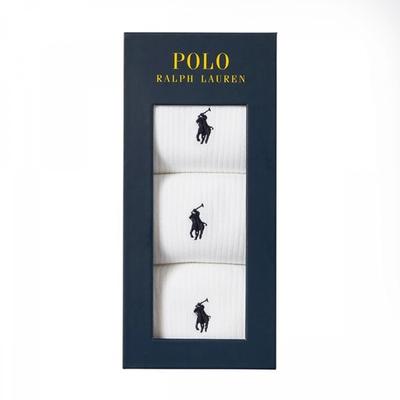 Polo Ralph Lauren Women S Cotton Blend Crew SockS 3 Pack wapohoS03420273100
