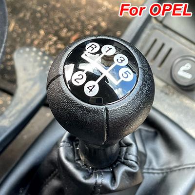 Buton schimbător de viteze din piele 6/5 viteze capac portbagaj pentru OPEL CORSA C 2001-2006 TIGRA B 2004-2012 COMBO C 2001-2011