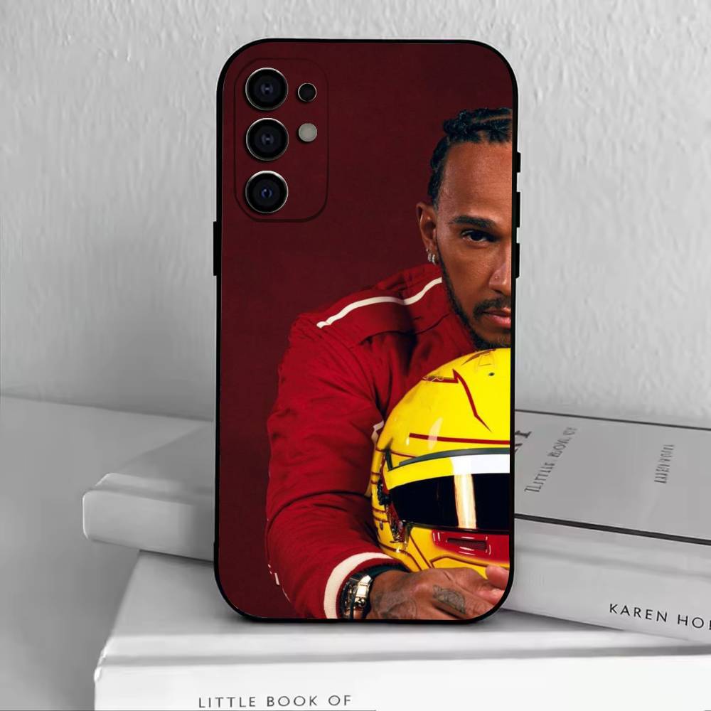 

44 L-Lewis H-Hamilton Phone Case Black Silicone Soft For Samsung S25,S24,S21,S22,S23,S30,Ultra,S20,Plus,Fe,Lite Samsung S235G