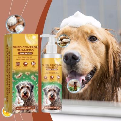 Deodorizační šampon pro psy Vhodný pro všechny psy Čistí srst a deodorizuje Bez slz Šampon šetrný k domácím mazlíčkům 100ML