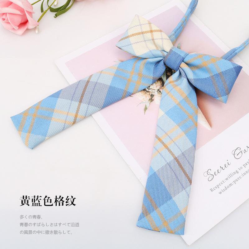 Japanese And Korean Version Of Female Collar Flower College Wind Ribbon Free Jk Bow Bow Graduation Photo Men'S Tie Sailor Suit Tide
