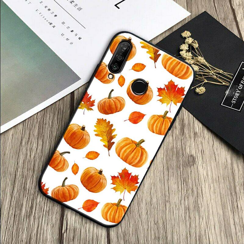 

Autumn Leaves Fall Pumpkin For Huawei Nova 11 Pro 12i 3i 7i 8i 9 10 SE Y60 Y61 Y70 Y72 Y73 Y90 Y91 P20 P30 P40 Lite Case Nova 9 SE