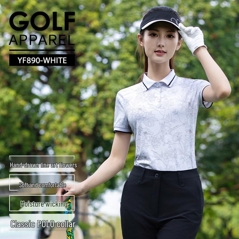 PGM Women s 2026 Spring/Summer Golf Polo Shirt L