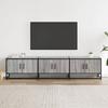 Vidaxl TV Stand, Sonoma Oak Grey, 180X35X41 Cm