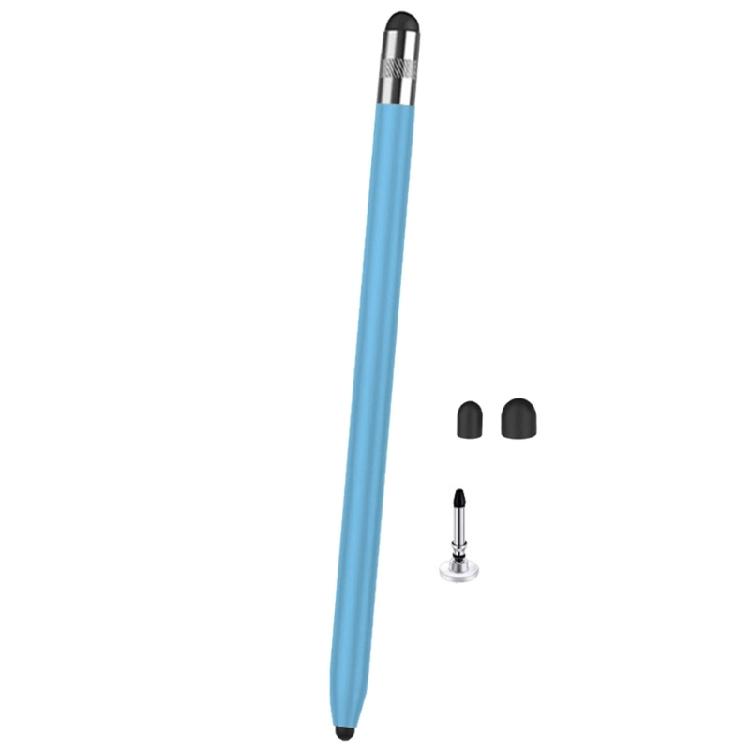 Universals Two Tip Styluses Pen 3 In 1 Design Soft Silicone Heads for Tablets Phones Precise Touch Control