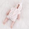 Sleeping Doll Sleeping Boy Eyes Close Handmade White Skin New Born Boy In Onesie Silicone Doll for Kid