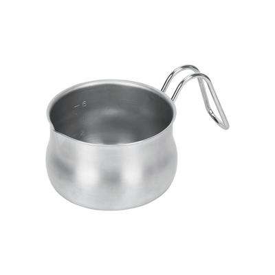 Pearl Metal Cookpot 12cm Pot Type with Scale Stainless Steel Made In Japan For Gas Fire Only Satina HB-6323