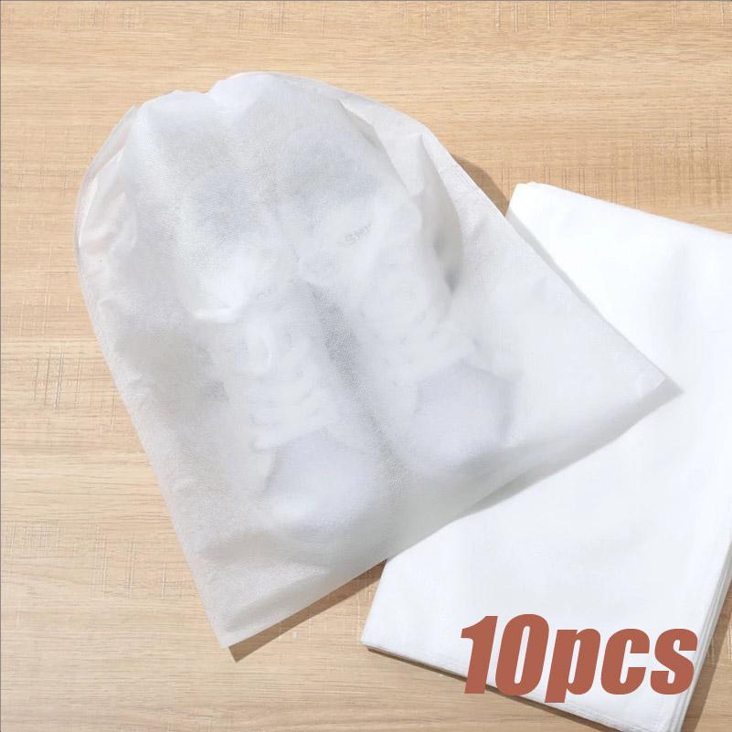 

10/20 шт. Сумка для хранения обуви, органайзер для шкафа, нетканая дорожная портативная сумка, водонепроницаемая карманная одежда, классифицированные подвесные сумки S-24X38cm