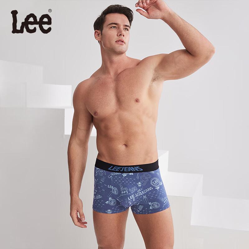 Lee Men's Cotton Antibacterial Boxer Briefs