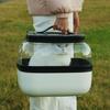 Double Layer Outdoor Cat Trolley Bag Wheels Carrier Transparent Cats Strollers 2 Cats Cheap Breathable Pet Supplies Portable