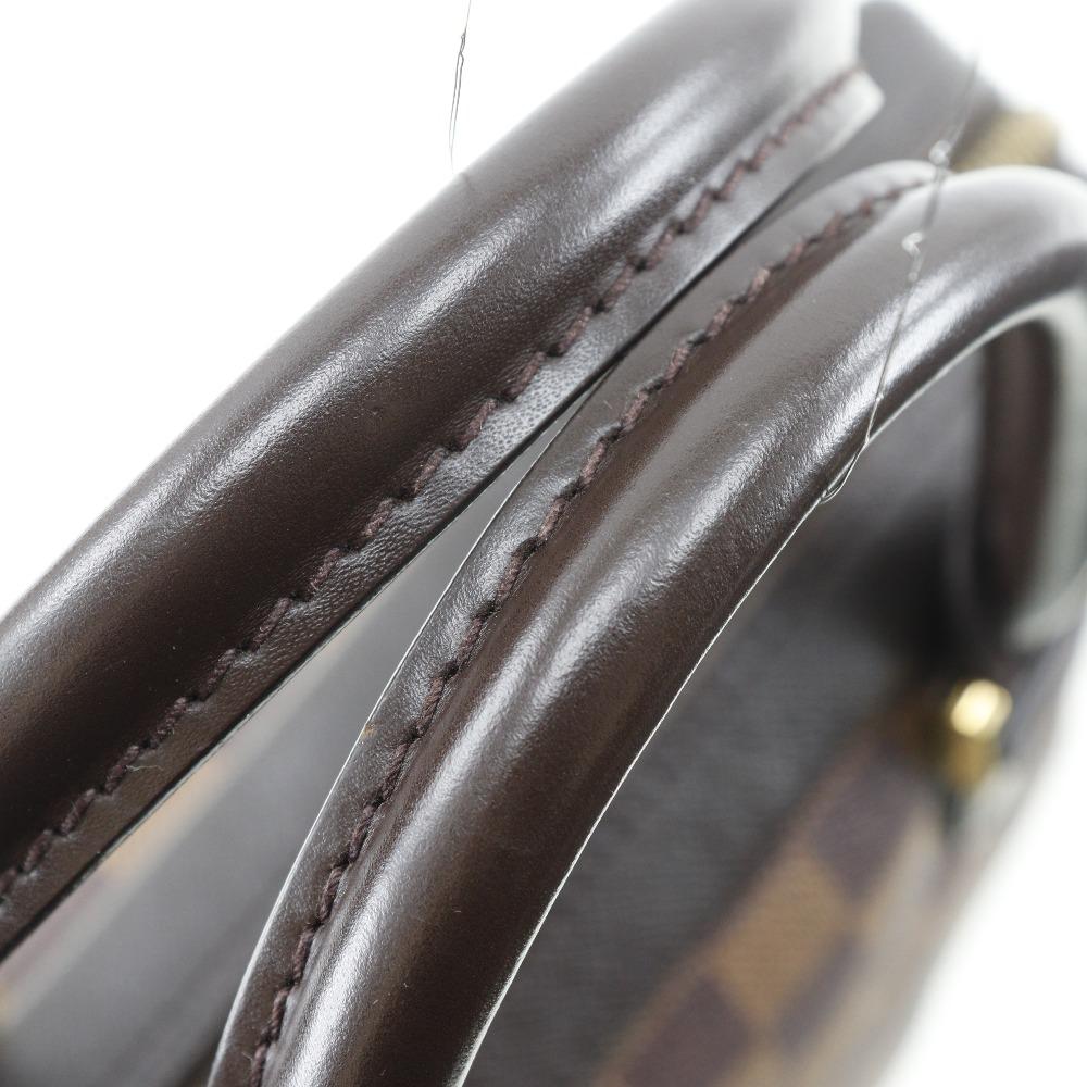 Louis Vuitton Brera Handbag Damier Canvas Women Used