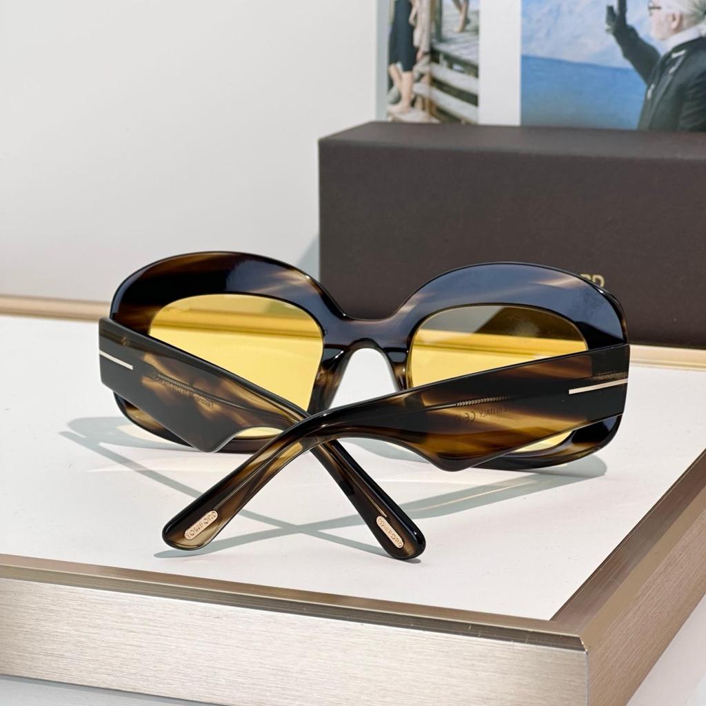 TF1219 Fashion Luxury Acetate Sunglasses: Unisex Celebrity-Inspired Runway Party & Vacation Essentials