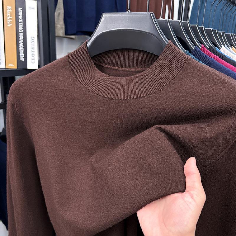 17-Farben Pullover mit halbem Stehkragen - Premium 16-Gauge Imitation Wolle Kaschmir, Selbstbewusst empfohlen