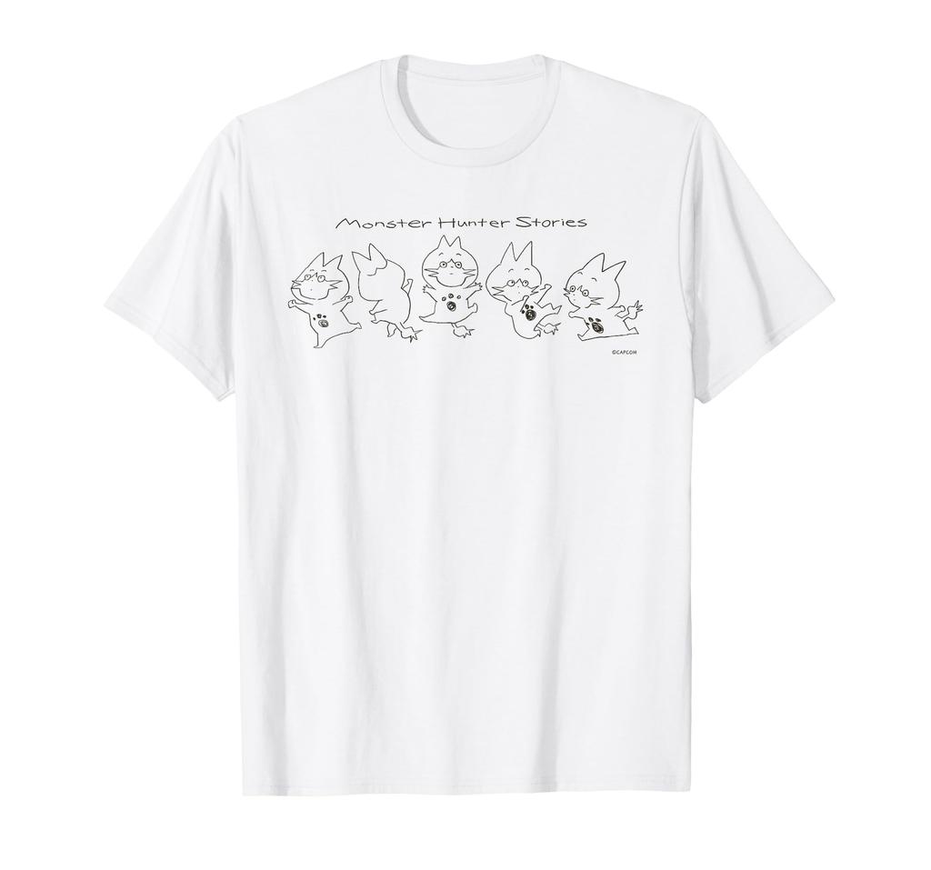 Monster Hunter Stories Line Art Naviru (B) T-shirt
