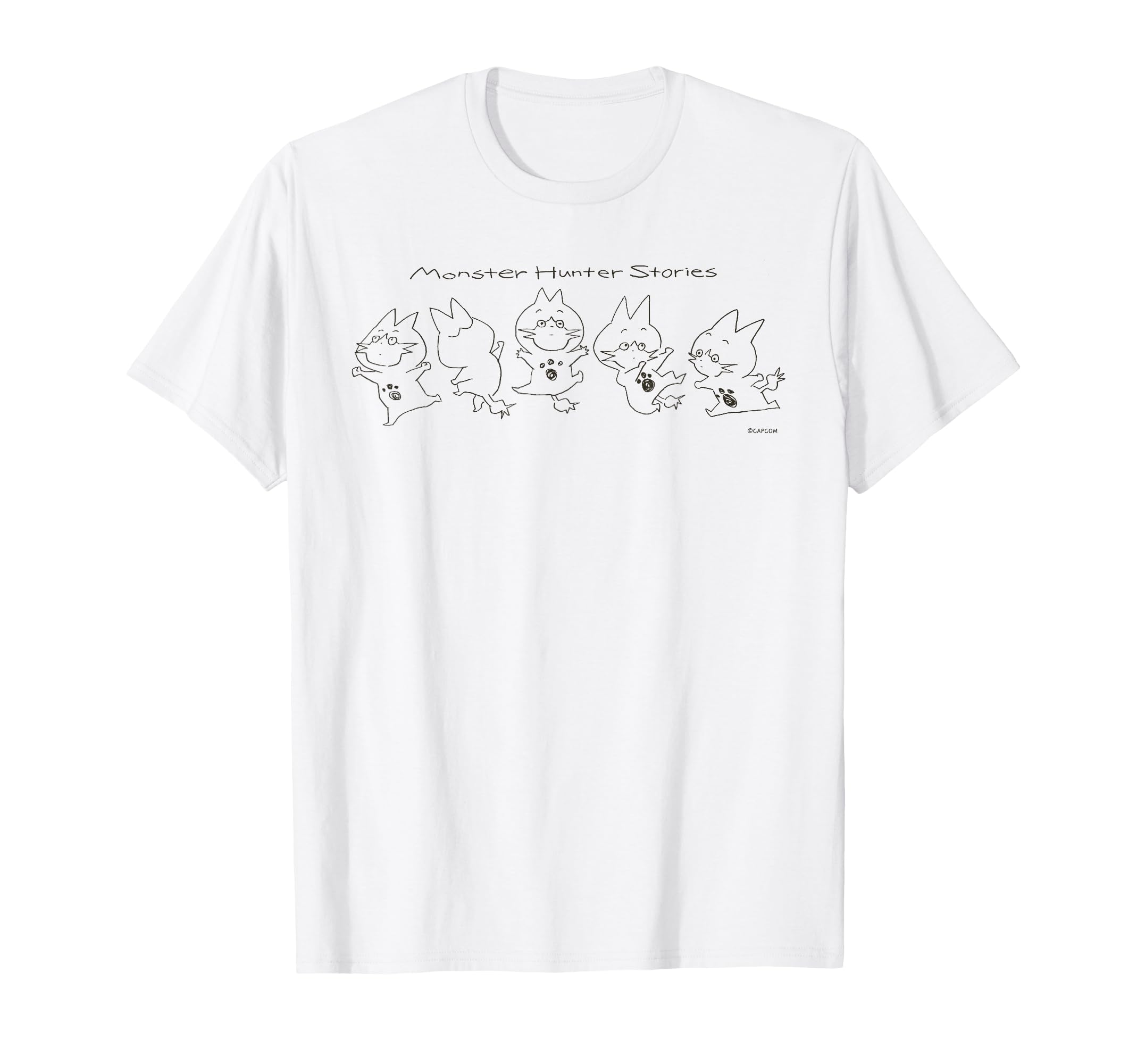 

Monster Hunter Stories Line Art Naviru (B) T-shirt