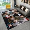 Kpop B-BTS Jeon Jung Kook JK Carpet Rug for Playroom Bedroom Living Room Sofa Home Decor,kid Area Rug Non-slip Floor Mat Gift