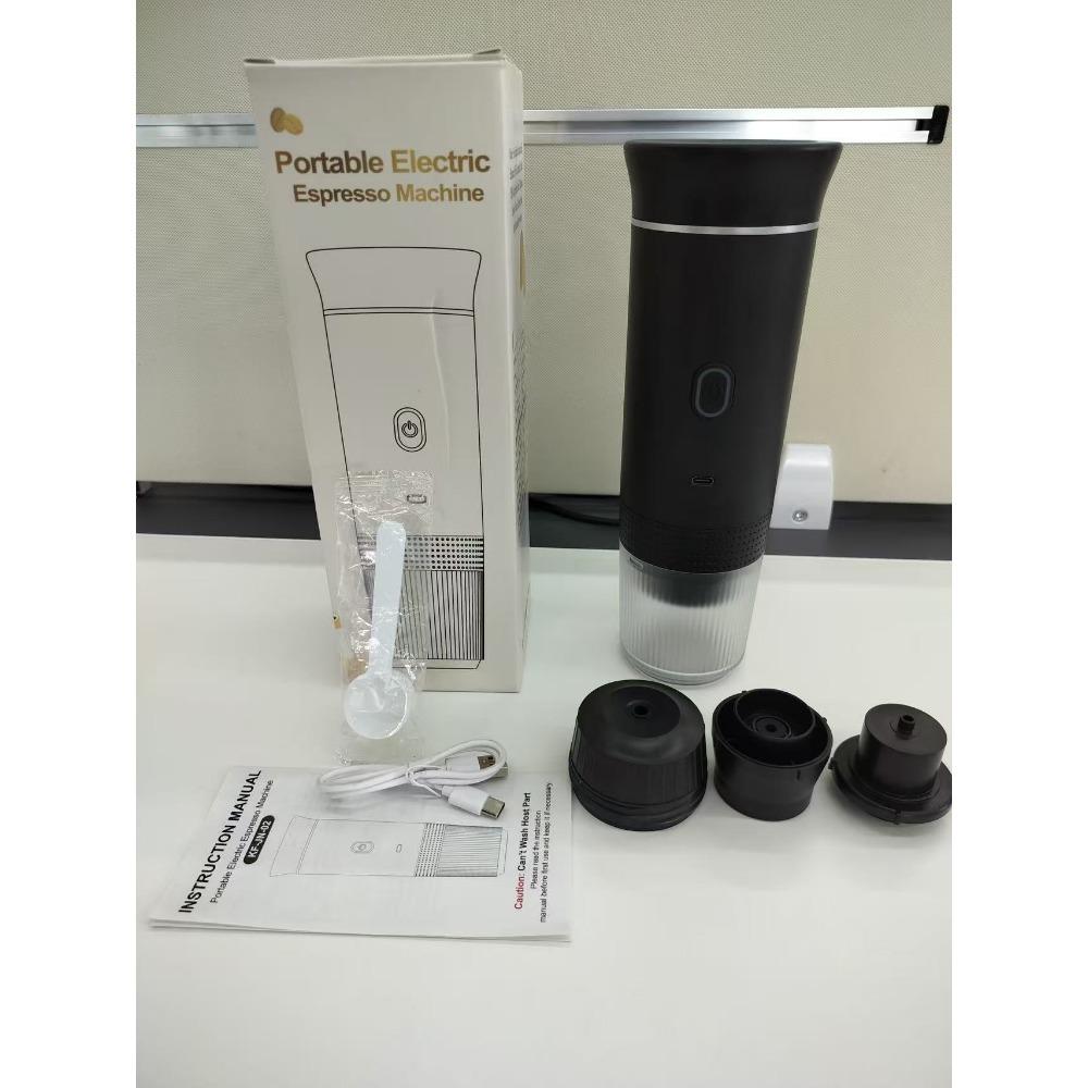 Wireless Electric Portable Espresso Machine, Suitable for Car and Home Camping Coffee Machines, Three In One Capsule Powder Travel Coffee Machine