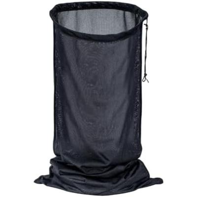 Mulcher Replacement Wood Chipper Bag For Yard Cleanup Polyester Nylon Mesh Two Metal Rope Locks Adjustable Fit