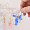 Diy Geometry-shaped Earrings Mould Crystal Epoxy Water Wave Silicone Mould