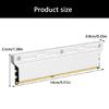 Cooling Heatsink for DDR5 DDR4 DDR3 Memory Heat Dissipation Lightweight Aluminum Cooling Dissipation Pad 140x35x9mm