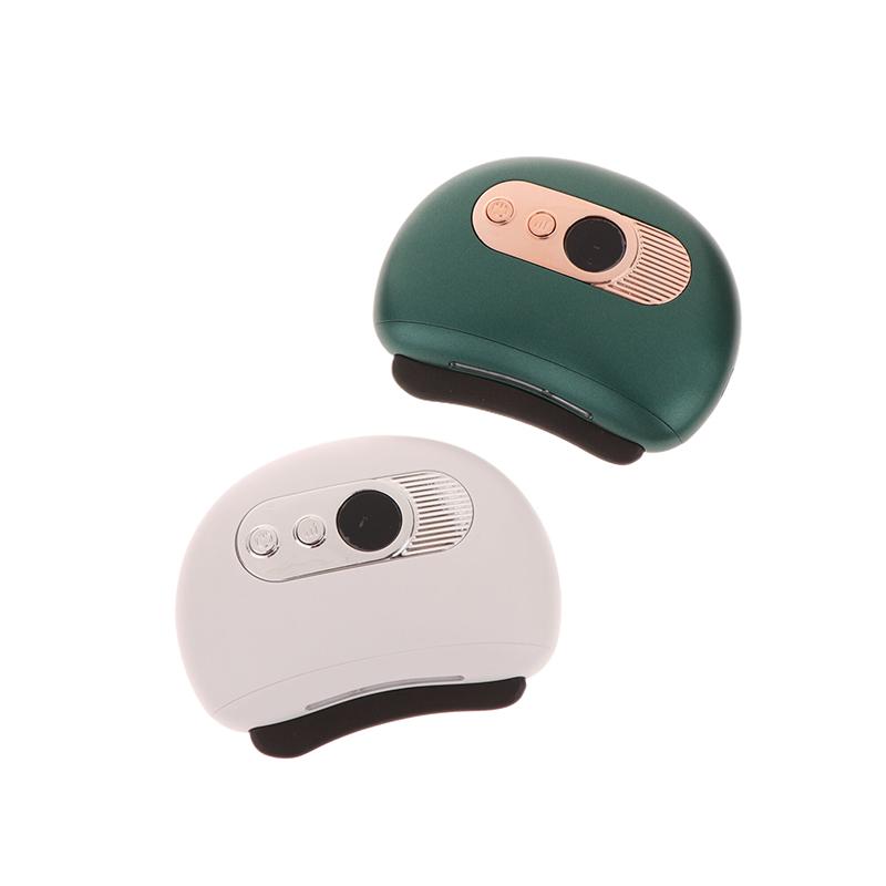 Usb Electric Guasha Massager Stone Heating Vibration Scraping Board Neck Back Massage Face Skin Gua Sha Facial Lifting Tools