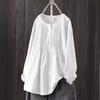 Maglione Girocollo in Cotone e Lino con Dettaglio a Volant per Uso Casual in Ufficio