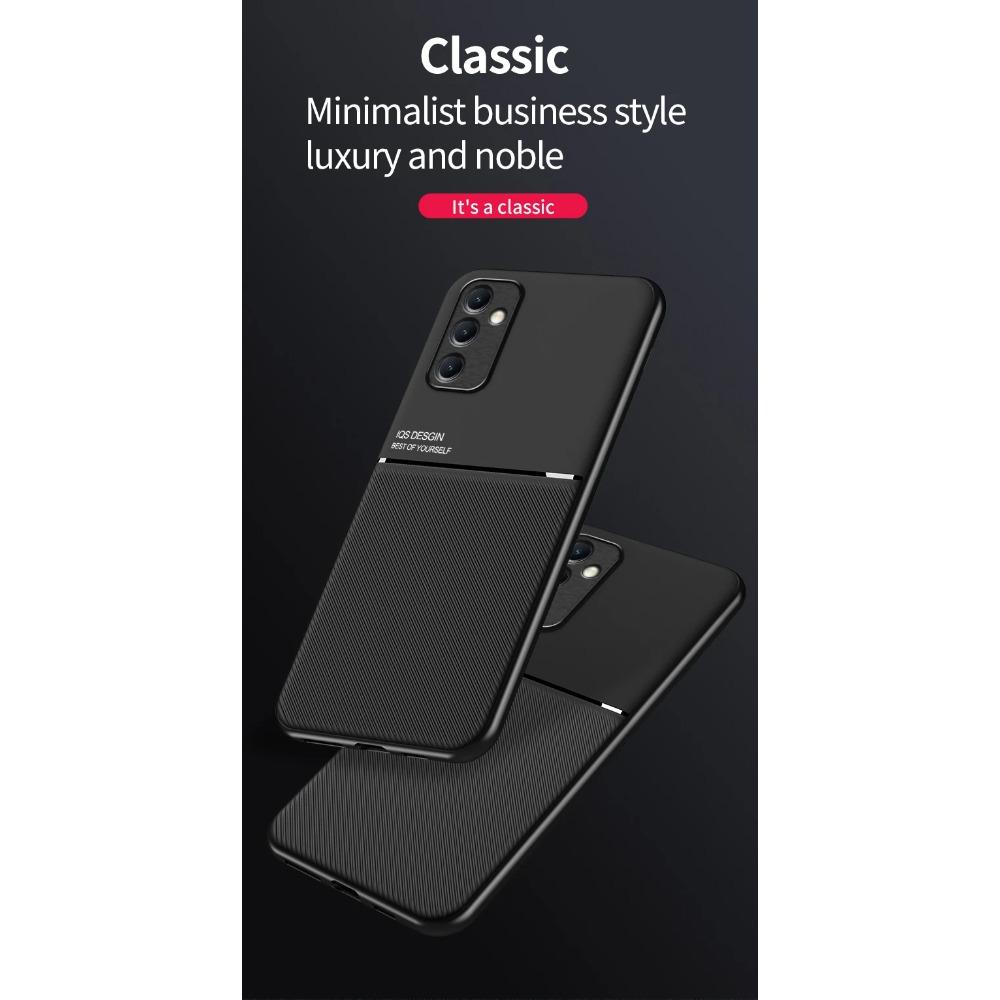 Armor Silicone Car Magnetic Slim Case for Samsung Galaxy A54 5G A55 A15 A25 A35 A34 A24 A14 A12 A32 A52 A13 A33 M23 M52 TPU Leather Shockproof Cover