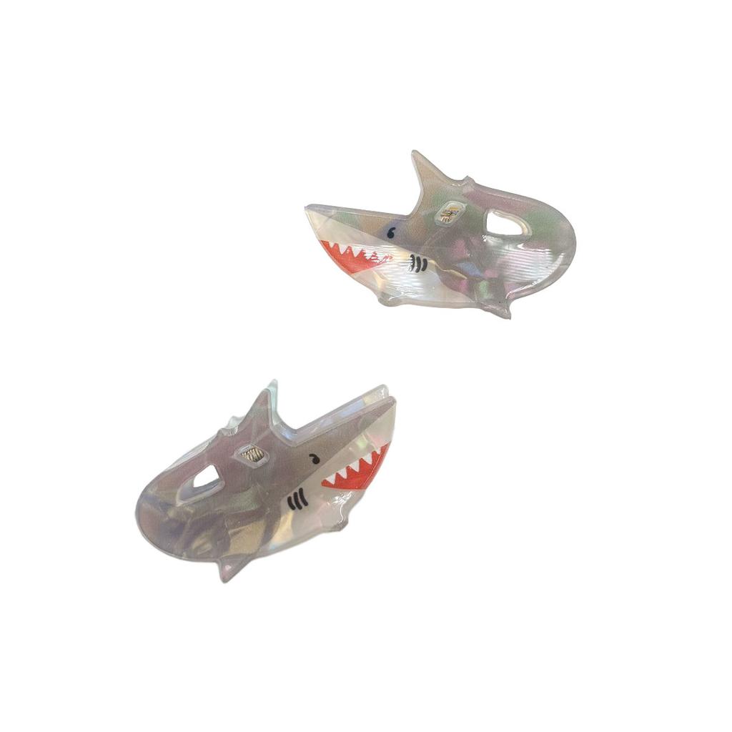 Cartoon Creative Ornamental Fish Shark Goldfish Hairpin Back of the Head Grabbing Clip Shark Clip Hair Accessories for Women