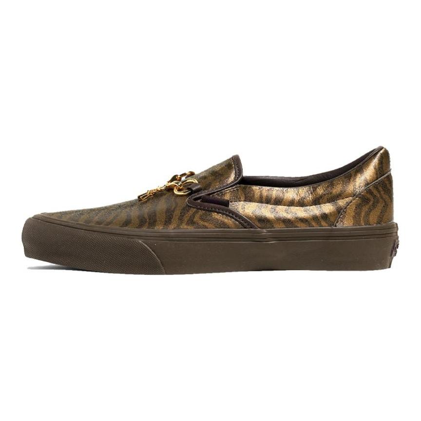 Vans Needles X Vans Vault Classic Slip On V 'Animal Print Brown' Vans VN0A3QXY2GU